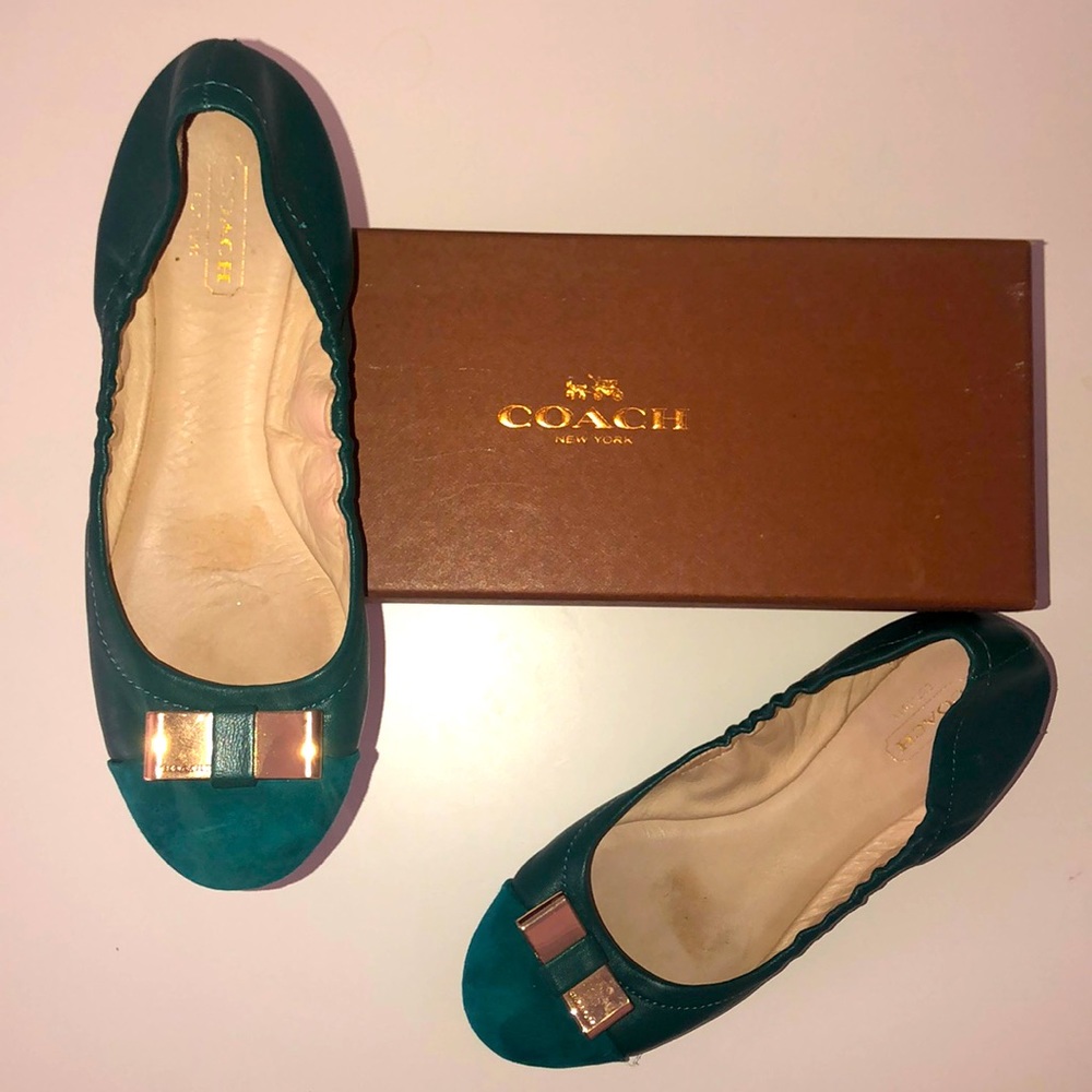 Coach Leather Ballet Flats | Women’s Size 7